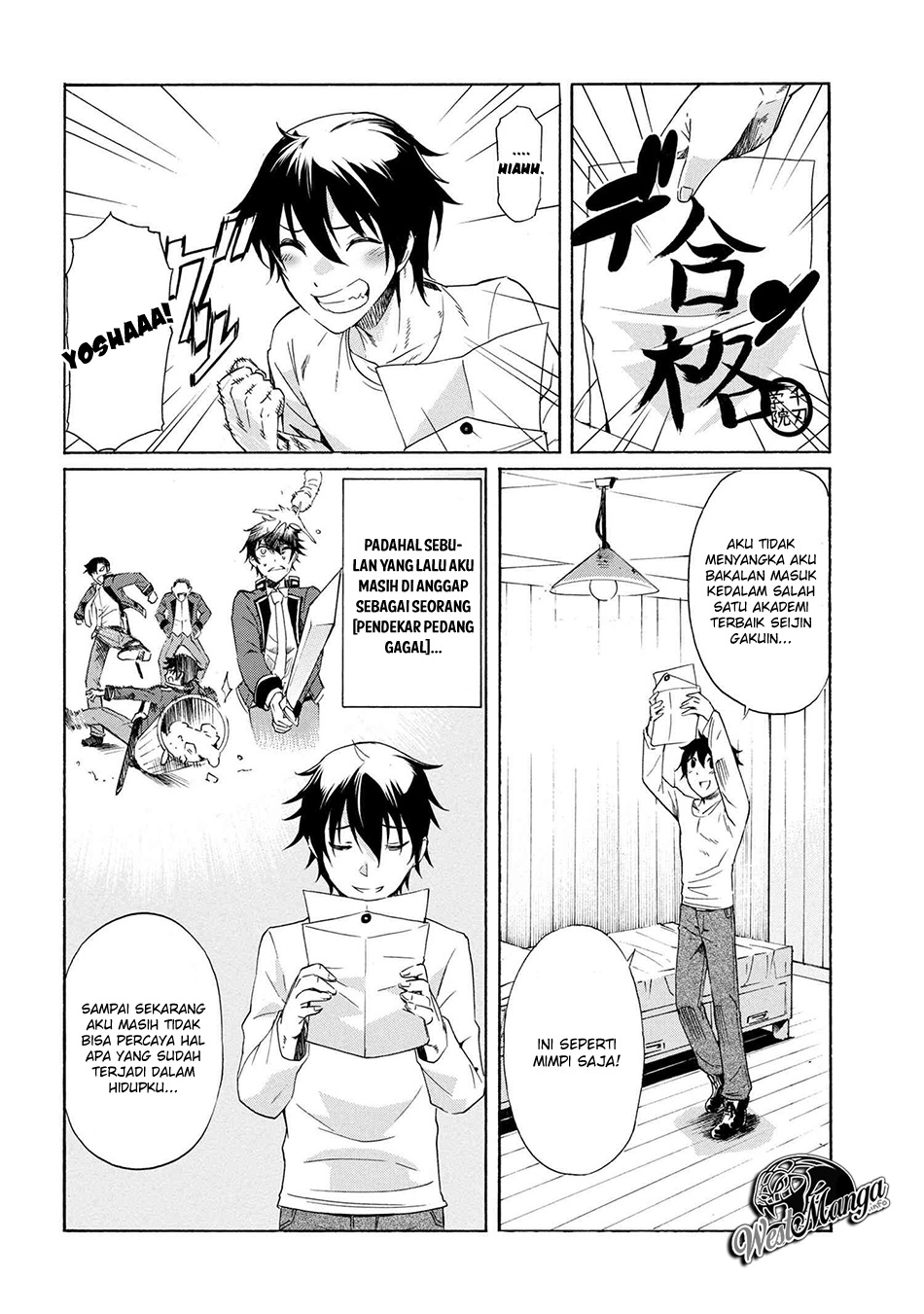 Ichioku-nen Button O Renda Shita Ore Wa, Kizuitara Saikyou Ni Natteita Chapter 04.1 Bahasa Indonesia